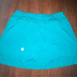 Athleta Vibrant Teal Mini Skirt